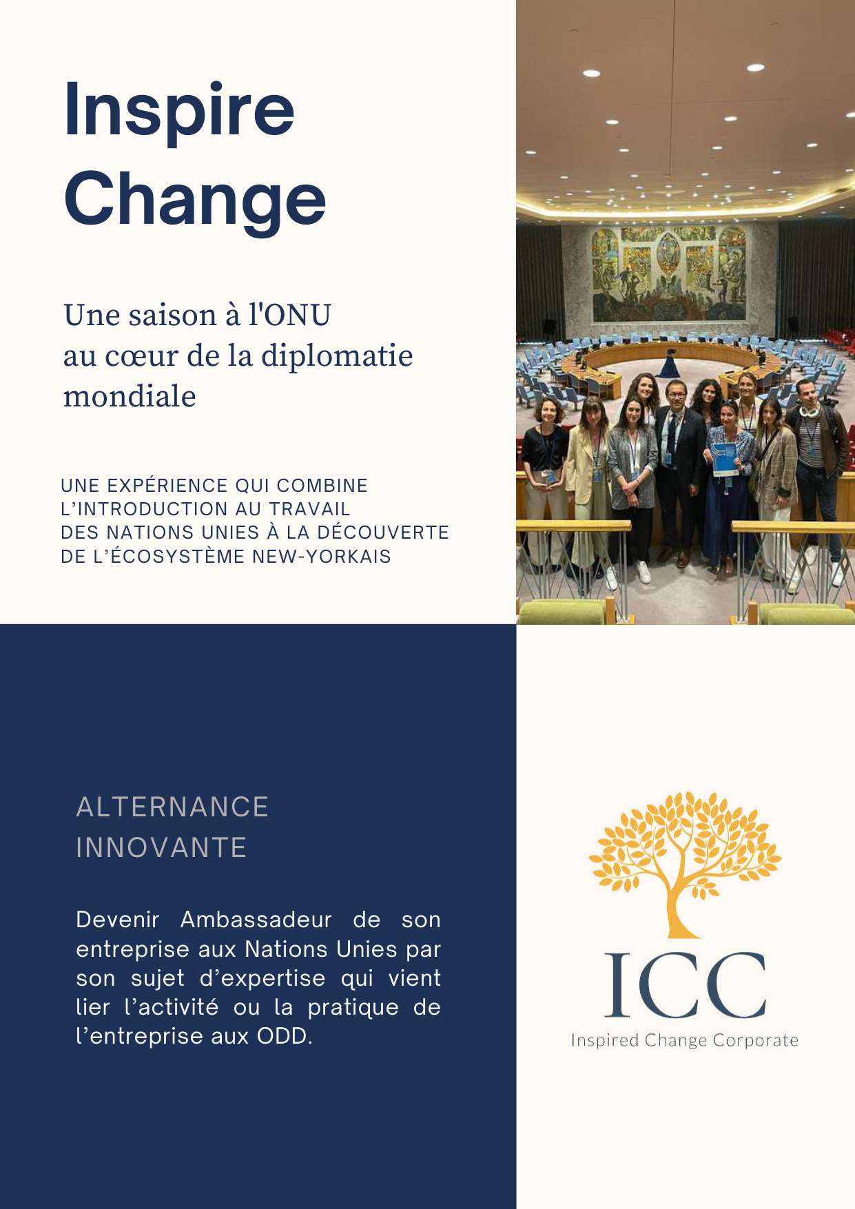 Participants au siège de l'ONU